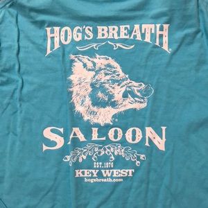Comfort Colors Shirts - Comfort colors aqua medium hogs breath tee Comfort Colors Shirts - Comfort colors aqua medium hogs breath tee